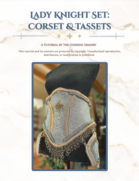 Lady Knight Set Tutorial: Corset & Tassets