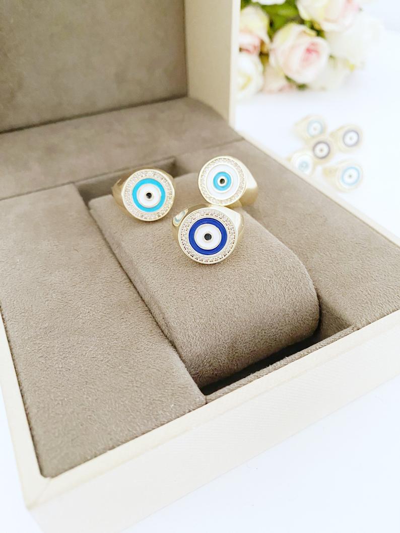 Hecate Evil Eye Ring
