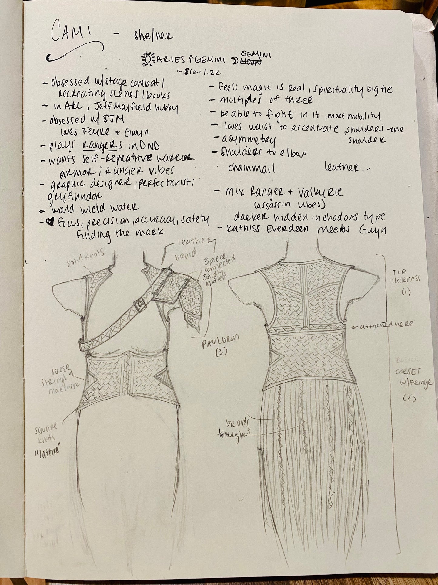 Custom Armor for Cami