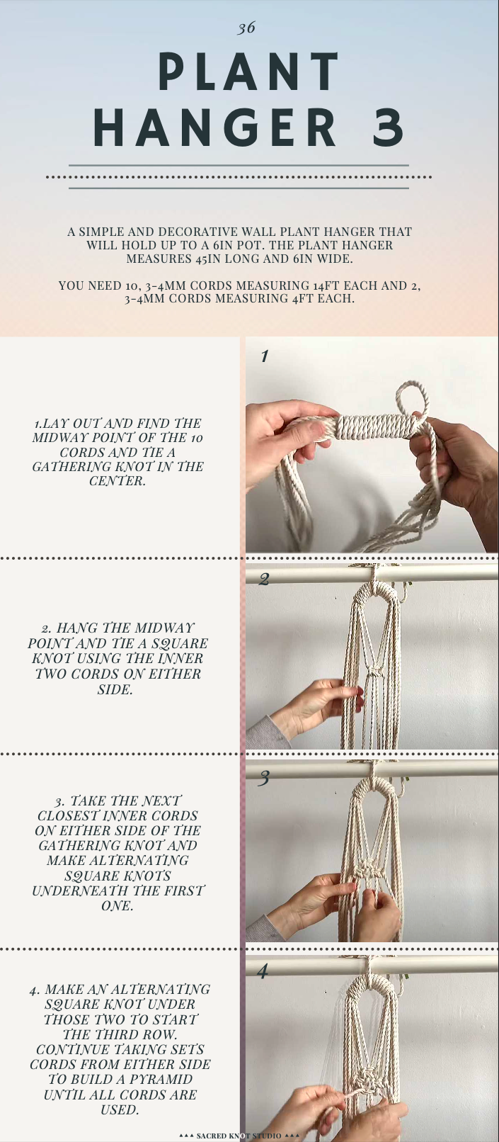 DIY Beginner Macrame Ebook and DIY Leather Macrame Bracers Tutorial