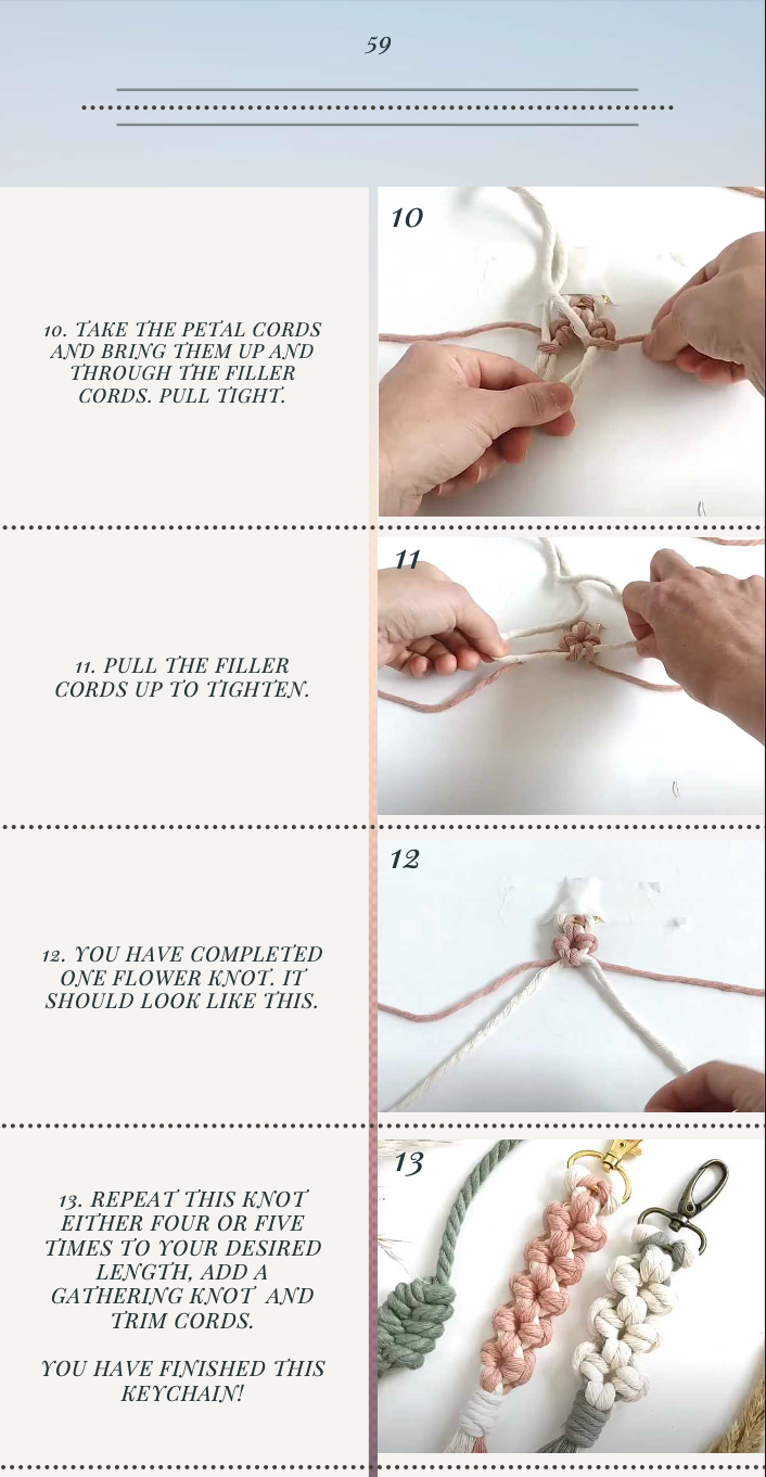 DIY Beginner Macrame Ebook and DIY Leather Macrame Bracers Tutorial