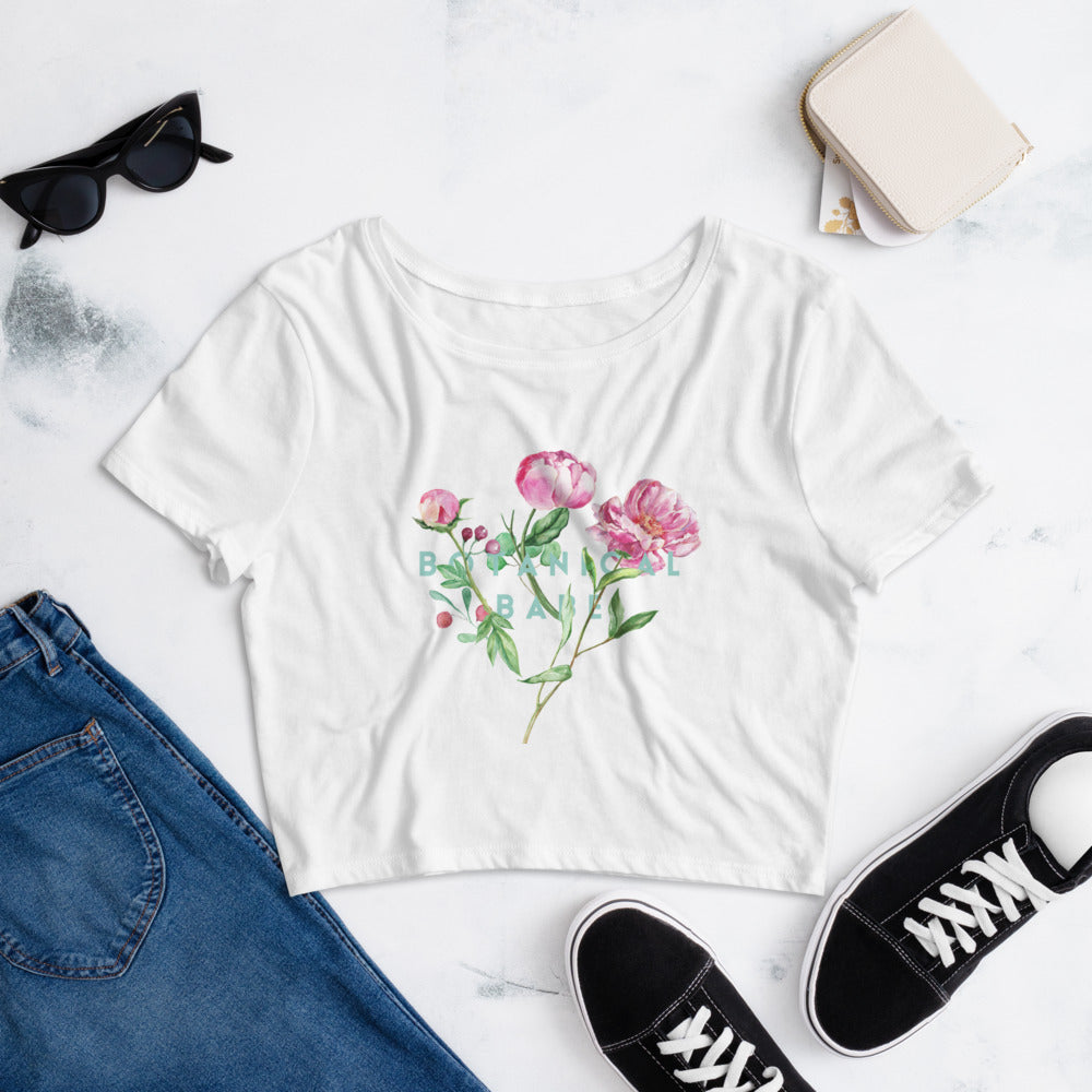 Botanical Babe Crop Tee