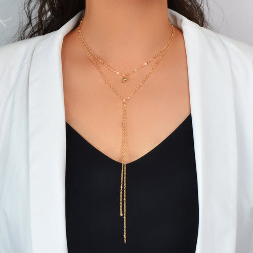 Nova Lariat Necklace