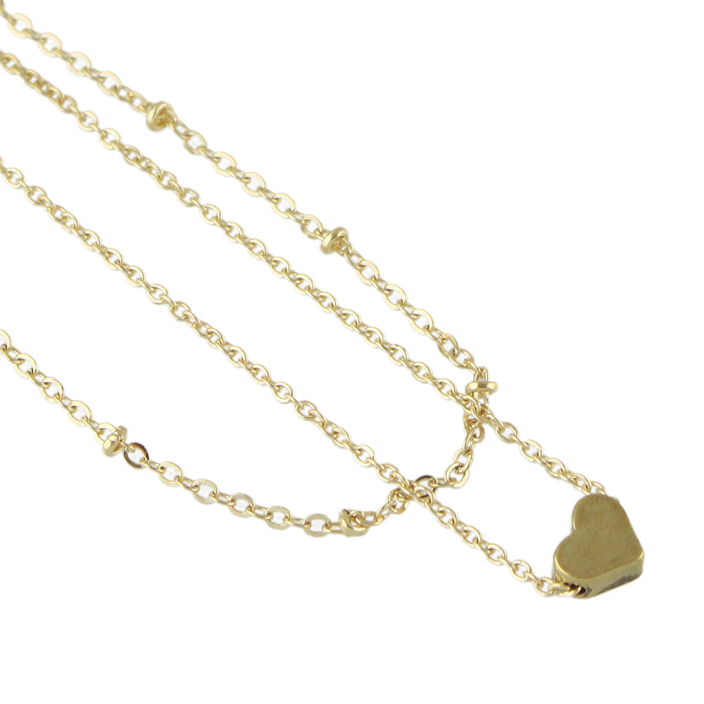 Amphitrite Heart Charm Anklet
