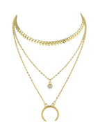 Diana Horn Necklace
