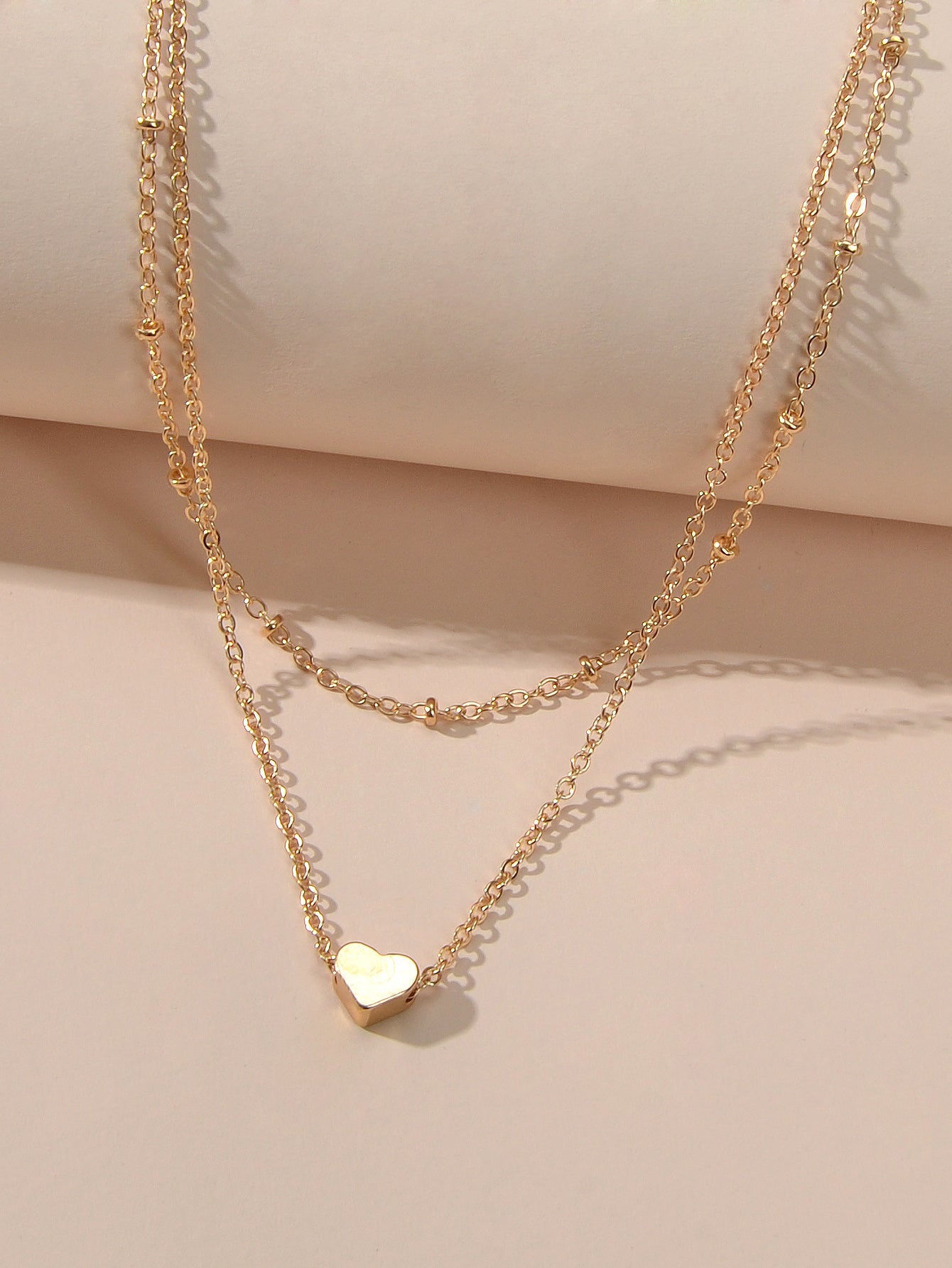 Amphitrite Heart Charm Anklet