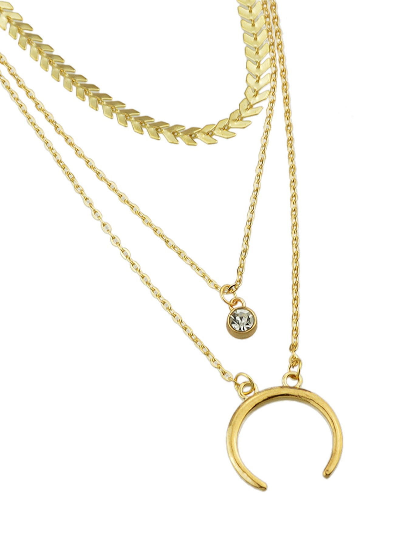 Diana Horn Necklace