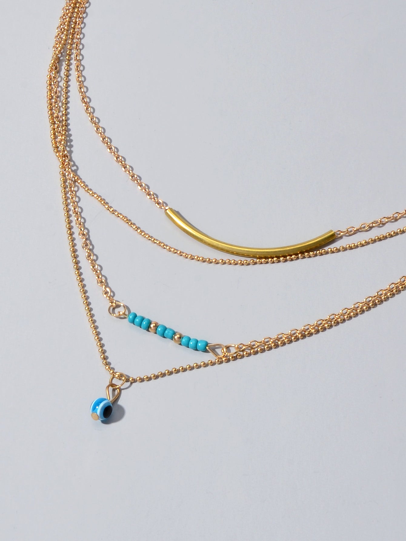 Celestine Multilayer Necklace