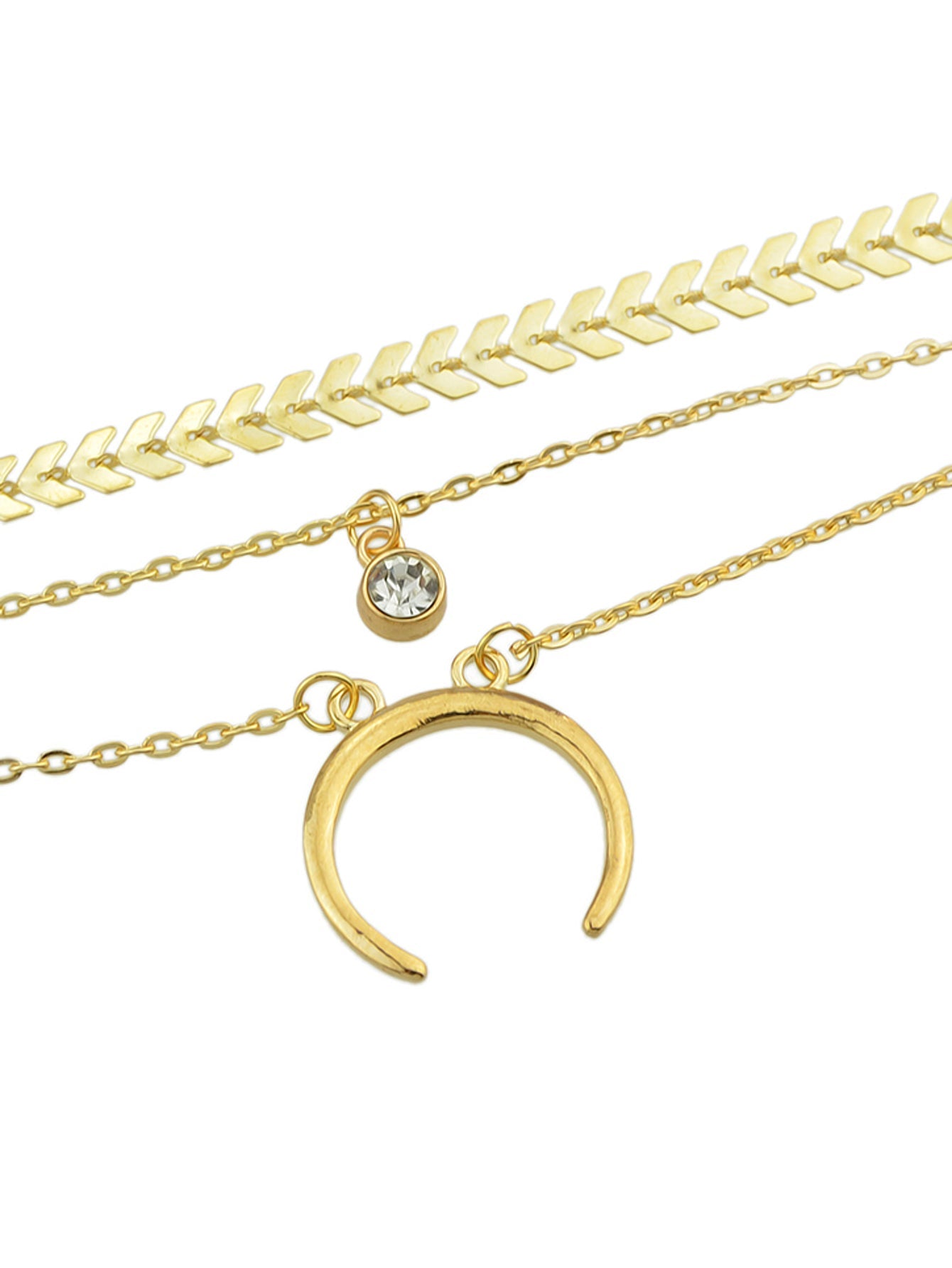 Diana Horn Necklace
