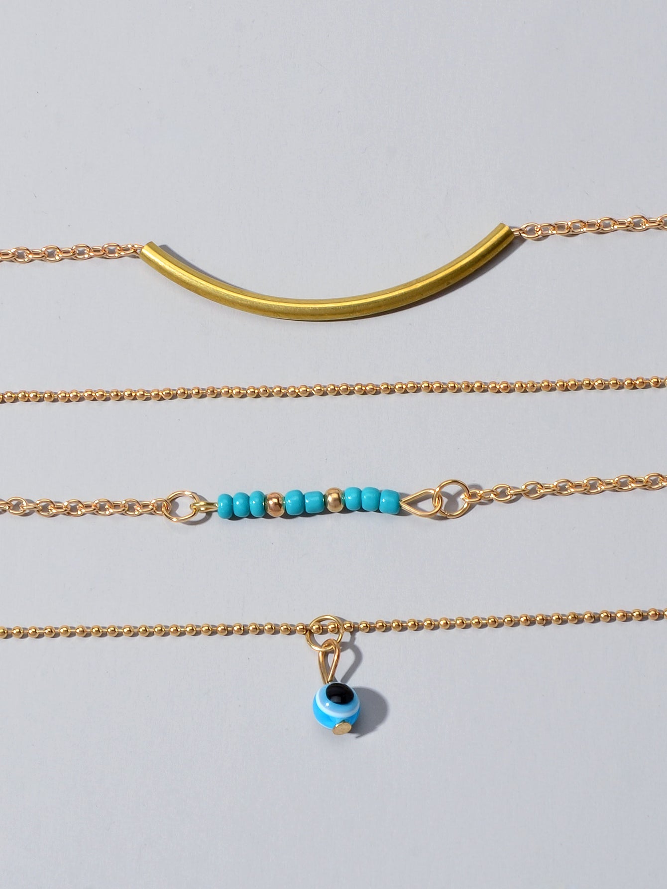 Celestine Multilayer Necklace