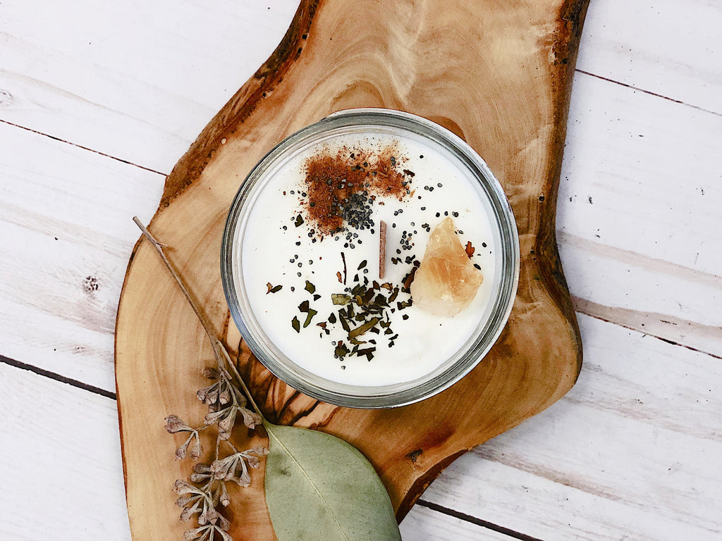 Abundance Ritual Candle — Citrine