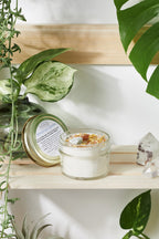 Blessings Ritual Candle — Fluorite