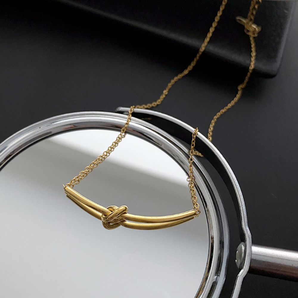 Aphrodite Knot Necklace