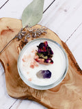 Grief Ritual Candle — Amethyst