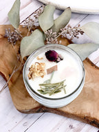 Fertility Ritual Candle — Rose Quartz