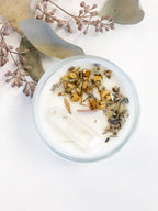 Peace Ritual Candle — Clear Quartz