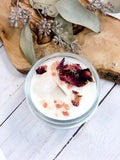 Love Spell Ritual Candle — Rose Quartz
