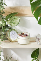 Love Spell Ritual Candle — Rose Quartz