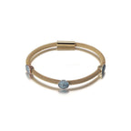Isis Turquoise Cable Bangle