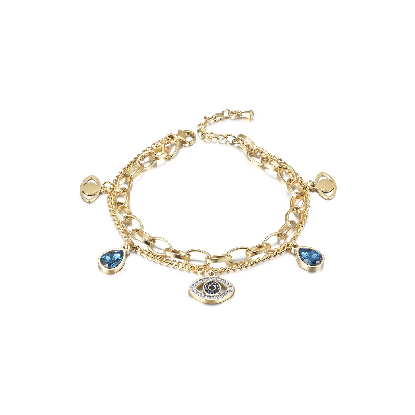 Athena Aegis Evil Eye Bracelet