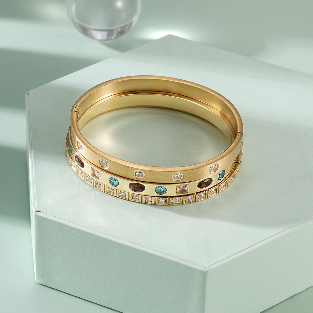 Cybele Stacked Bangle Set