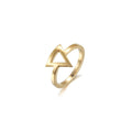 Moirai Triangle Ring