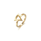 Moirai Triangle Ring