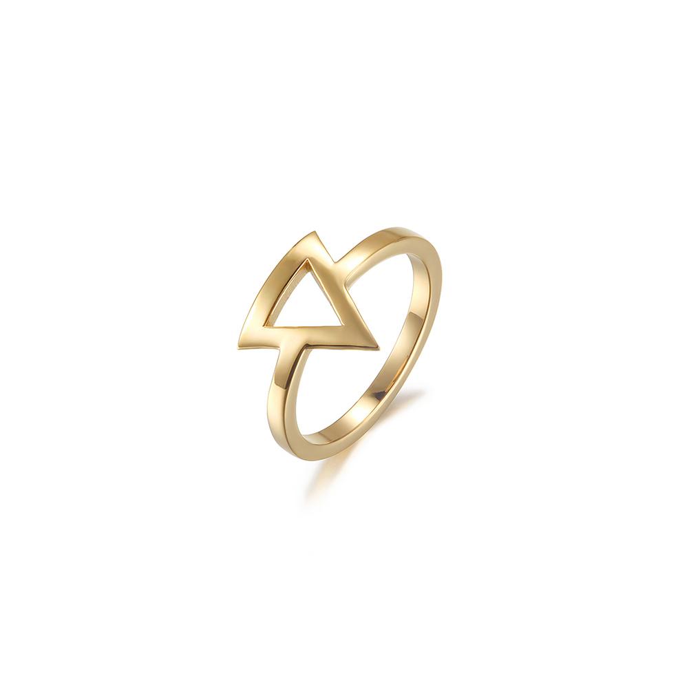 Moirai Triangle Ring