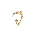 Stella Crescent Moon Ring
