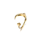 Stella Crescent Moon Ring