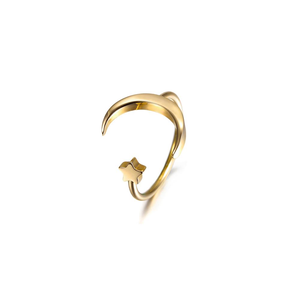 Stella Crescent Moon Ring