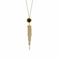 Isis Tassel Drop Pendant Necklace