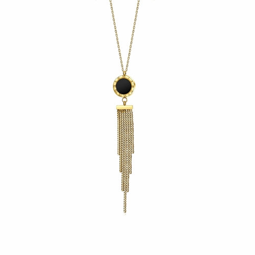 Selene Tassel Pendant Necklace