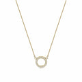 Ourania Circle Pendant Necklace