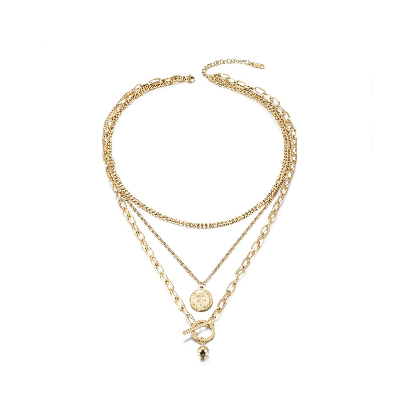 Fortuna Coin Necklace