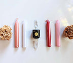 Sacred Cycles Candle Set — 4 Candles + Holder