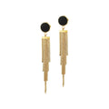 Iris Tassel Drop Earrings