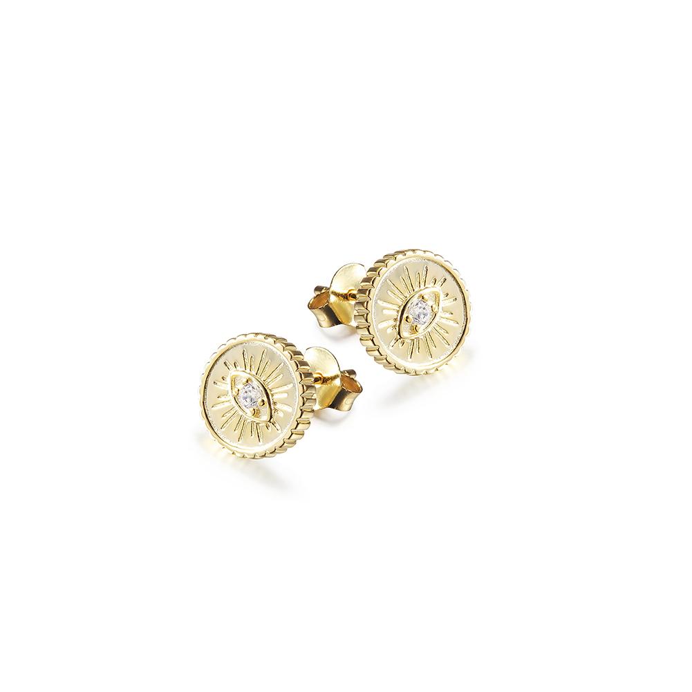 Nemesis Evil Eye Stud Earrings