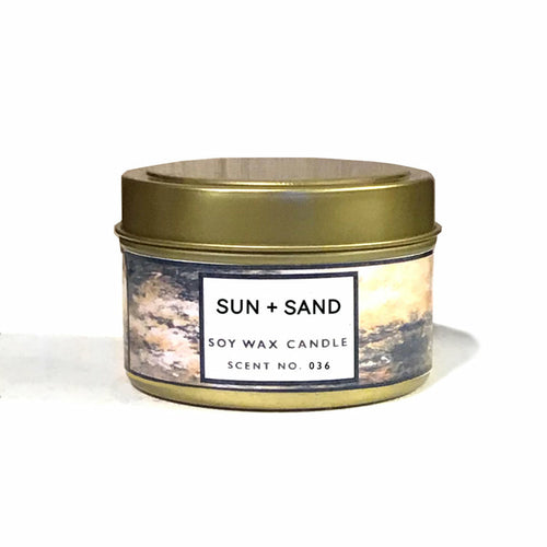 Sun + Sand Soy Candle