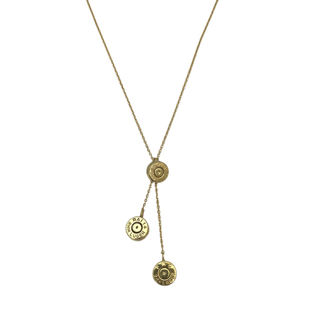 Phoenix Bullet Cluster Necklace