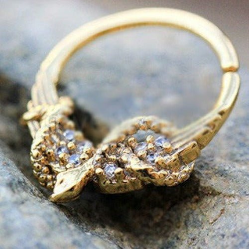 Nike Wings & Snake Ring