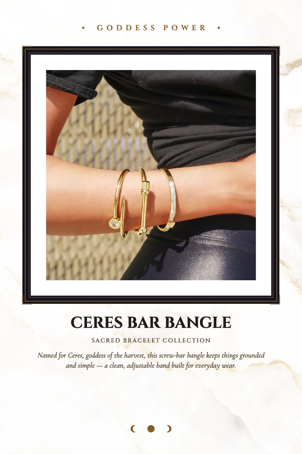 Ceres Bar Bangle