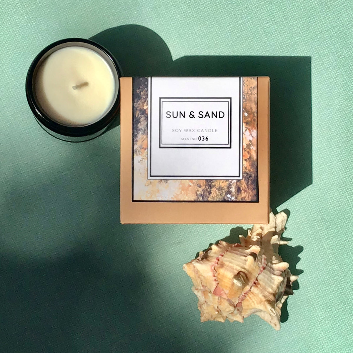 Sun + Sand Soy Candle