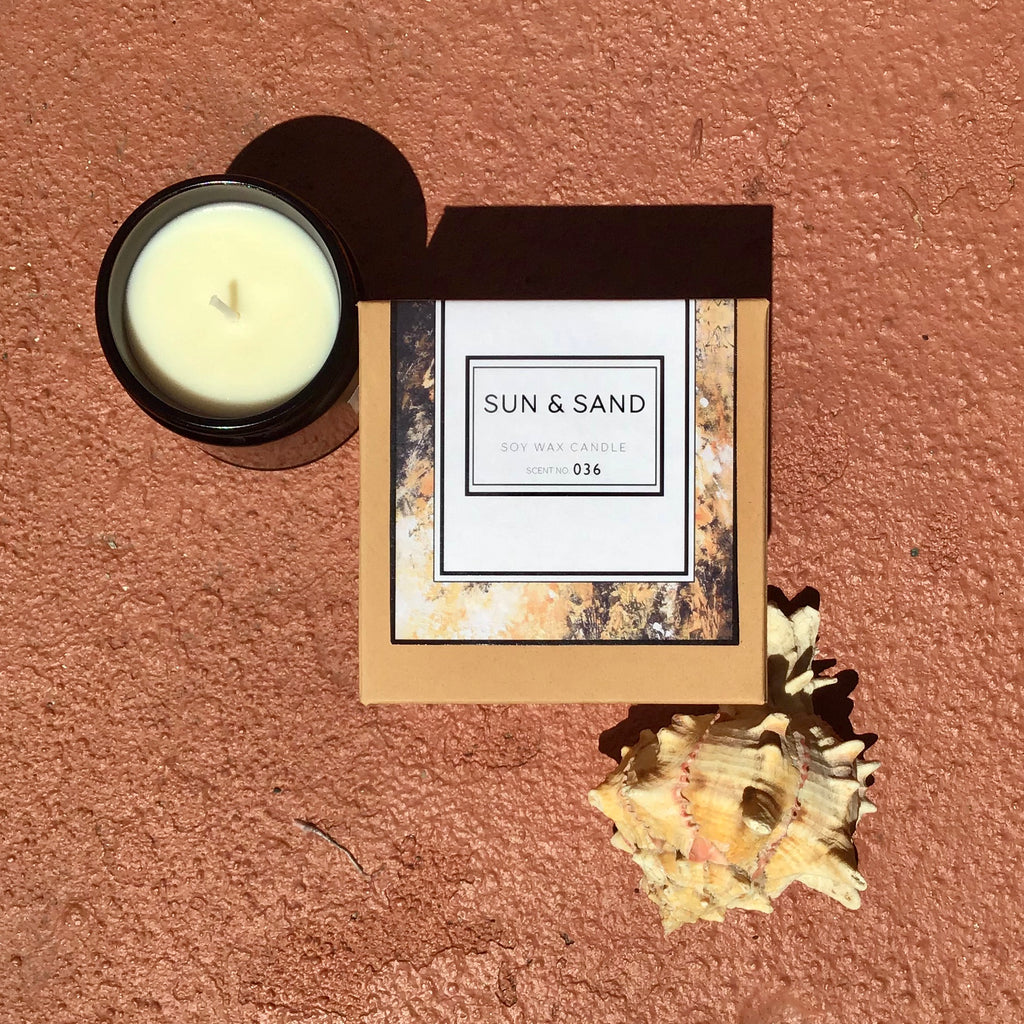 Sun + Sand Soy Candle