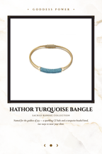 Hathor Turquoise Bangle