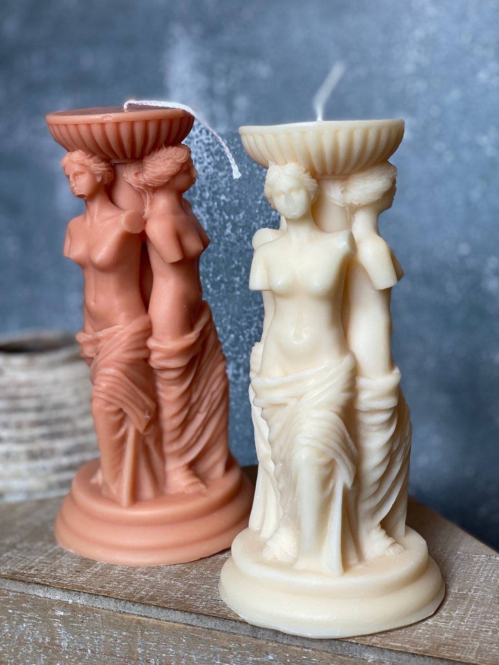 Goddess Sculpture Soy Candle