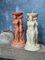 Goddess Sculpture Soy Candle