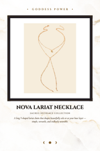 Nova Lariat Necklace