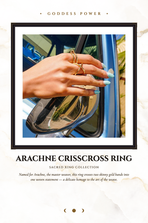 Arachne Crisscross Ring