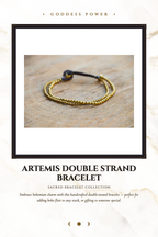 Artemis Double Strand Bracelet
